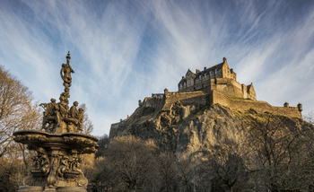 Edinburgh Castle and grounds
